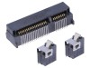 Conector PCI Express Mini SMT 52 pini ATTEND, Aurit, Orizontal, Pas 0.8mm, Inaltime 8mm, Curent 0.5A, Cod 119A-80A00-R02 SET
