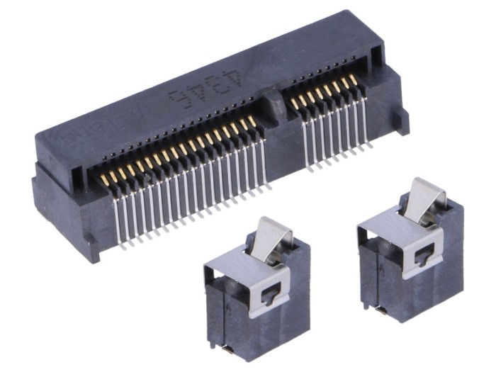 Conector PCI Express Mini SMT 52 pini