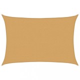 Cumpara ieftin Panza parasolar, nisipiu dreptunghiular 2,5x4 m HDPE 160 g/m&sup2;