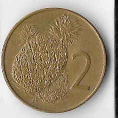 Moneda 2 cents 1972 - Cook