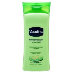 Loțiune de Corp, Vaseline, Aloe Soothe, Calmarea pielii sensibile cu aloe vera, Hidratare intensă și confort imediat, 100 ml