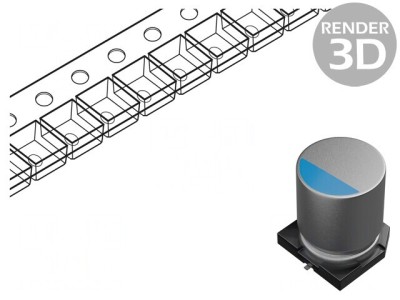 Condensator Polimeric Low ESR 220uF 16V SMD foto