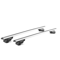 Bare transversale Green Valley Treck Standard Aluminiu pentru Lancia Zeta MPV 1994-2002, cu prindere in puncte fixe (profil T)