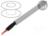 Cablu ALPHA WIRE Pro-Met 2x1,5mm2 neecranat 300V 100m Cu litat