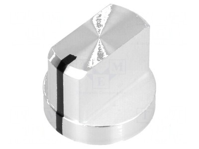 Buton rotativ cu flanșă și indicator aluminiu &amp;Oslash;6mm foto