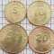set 4 monede Peru 5, 10, 20, 50 centimos 1985 - 1988 km 292-295 UNC - A035