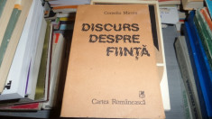 Discurs despre fiinta &amp;amp;#8211; Corneliu Mircea foto