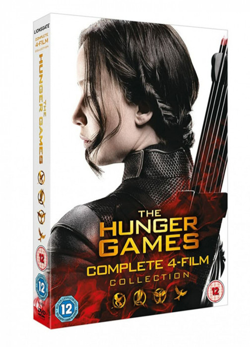 Filme The Hunger Games / Jocurile foamei 1-4 DVD BoxSet Complete Collection