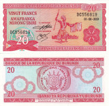 BURUNDI 20 francs 2001 UNC!!!