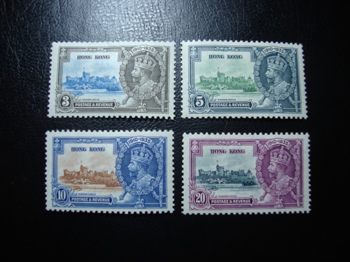 HONG KONG 1935 SERIE MH-