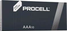 Set baterii alkaline Duracell ProCell AAA LR03 1.5V MN2400 10buc