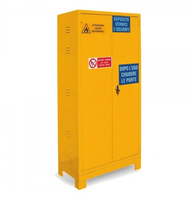 DULAP METALIC XECO2000 pt. substante periculoase 3 RAFTURI SI BAZIN DE COLECTARE , 1000x550x2000 mm (LxlxH), Italia foto