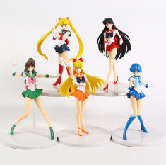 Set figurina Sailor Moon Mars Venus Jupiter Mercury 16 cm anime foto