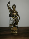 Statueta Justitia Justiția Bronz + cutie cadou - Drept / Avocati