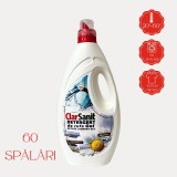 Detergent Rufe Musetel ClarSanit 3L - Curatare Eficienta, Parfum Delicat, Protectie Tesaturi, Spalare Automata/Manuala