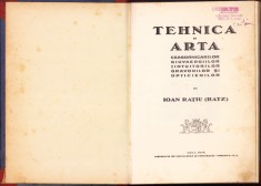 768SPN Tehnica și arta ceasornicarilor giuvaergiilor ... 1938 Ioan Rațiu