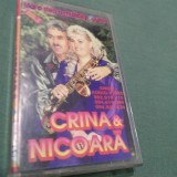 CASETA AUDIO PETRECERE FORMATIA 2000 STAR CU CRINA &amp; NICOARA VOL 1 RARA!! ORIGINALA