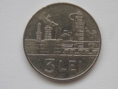 3 LEI 1966 REPUBLICA SOCIALISTA ROMANIA foto