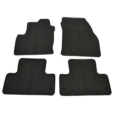 Set covorase auto din cauciuc Land Rover Range Rover Evoque 2011-01.2019, Negru, Gledring, 4 buc. AutoDrive ProParts foto