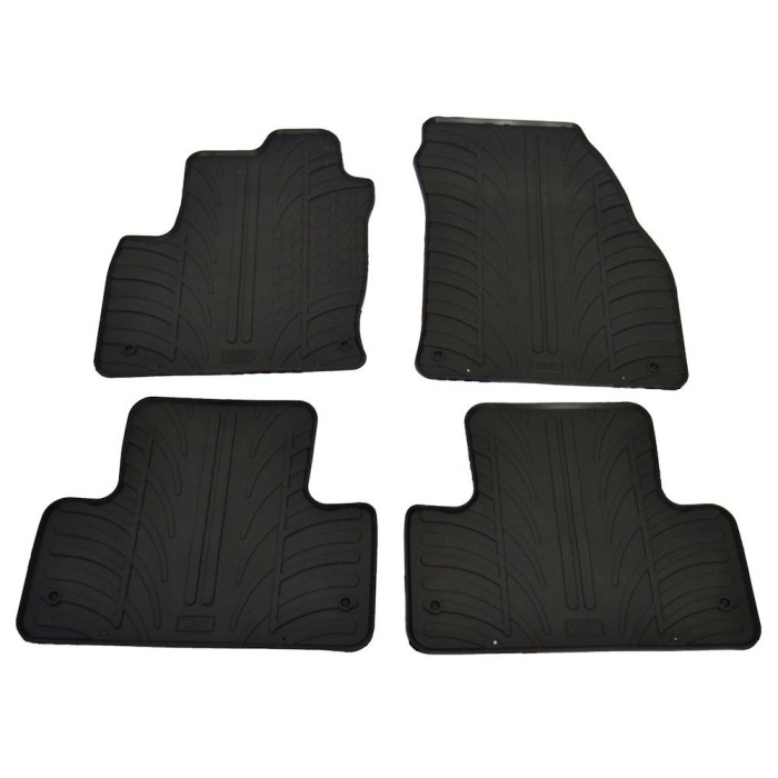 Set covorase auto din cauciuc Land Rover Range Rover Evoque 2011-01.2019, Negru, Gledring, 4 buc. AutoDrive ProParts