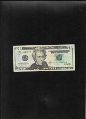 Statele Unite ale Americii USA SUA 20 dollars dolari 2017A seria11456458