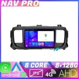 Navigatie Citroen Jumpy Toyota Proace Peugeot Traveller KIT jumpy16 EDOTEC-LITE Android Ecran 720P Octa Core 8 128 Carplay v3 CarStore Technology