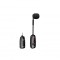 Microfon wireless Xiaokoa N90 pentru instrumente muzicale, UHF, negru