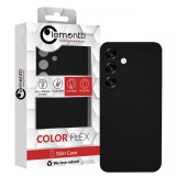 Lemontti Husa Silicon Silky Samsung Galaxy S25 Negru