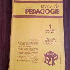 Revista de pedagogie Nr. 1/1983