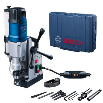 Bosch GBM 50-2 Masina de gaurit, 1200W + valiza + suport de gaurit + accesorii - 3165140937672 foto