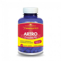 Artro Curcumin 95, 120cps, Herbagetica foto