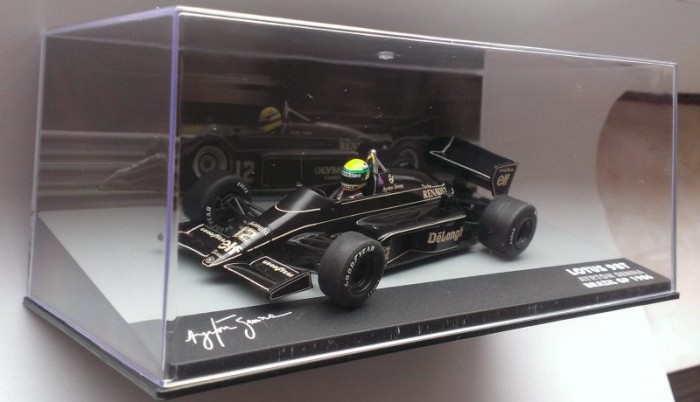 Macheta Lotus 98T Formula 1 1986 (Ayrton Senna) - Altaya 1/43