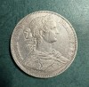 Moneda Taler de 1 Vereinsthaler 1860 Frankfurt, Europa