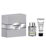 Montblanc Explorer Platinum - Set Cadou (Apa de Parfum 60 ml + Gel de Dus 100 ml), Barbati