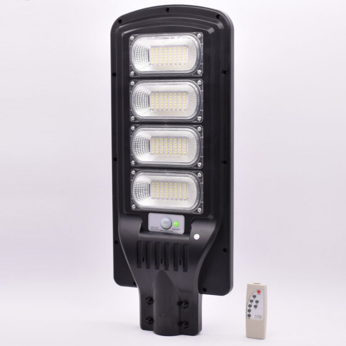Lampa 200W cu LED SMD, panou solar si telecomanda &ndash; JT-G-200G
