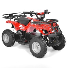 ATV electric pentru copii Kinderauto RedSpider Quad 1000W 36V 12Ah, culoare rosie