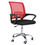 Scaun birou Star C Nuanta Rosu Negru