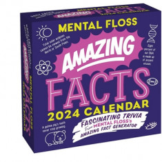 Amazing Facts from Mental Floss 2024 Day-To-Day Calendar: Fascinating Trivia from Mental Floss's Amazing Fact Generator