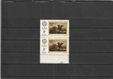 ROMANIA 1968 LP 673 A XV-A TRIENALA DE VANATOARE MAMAIA PERECHE MNH NESTAMPILATA