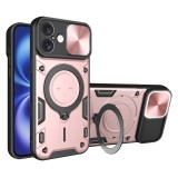 Husa iPhone 16 Techsuit CamGuard Pro, roz auriu