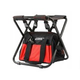 Geanta pentru transportul si depozitarea sculelor si uneltelor cu scaun pliabil si detasabil, 42x29x31 cm, poliester 600D, Verke