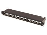 Patch Panel GEMBIRD 24 Porturi Cat 6 RJ45 Negru NPP-C624-002