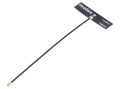 Antena Bluetooth WiFi ZigBee 3dBi/4dBi 34.9x9mm MHF4
