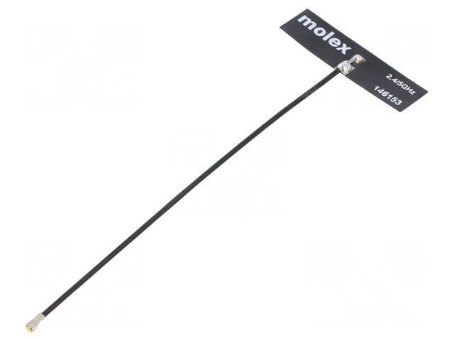 Antena Bluetooth WiFi ZigBee 3dBi/4dBi 34.9x9mm MHF4