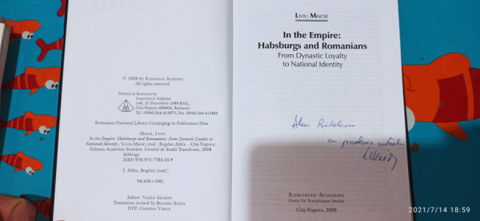 Hasburgs and Romanians From Dynastic Loyalty to National Identity Liviu Maior