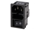 Conector Alimentare AC 10A 250V IEC 60320