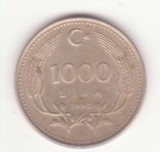 Turcia 1000 lire 1990