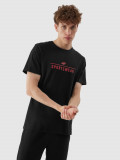 Tricou regular cu imprimeu pentru bărbați, 4F Sportswear