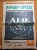Ziarul veac nou 9 martie 1973-pagina de umor ,art. zaharul,un dusman ?