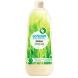 Solutie Anticalcar Sodasan 1L, 100% naturala, pe baza de acid citric, biodegradabila, certificata Vegan si PETA pentru electrocasnice.
